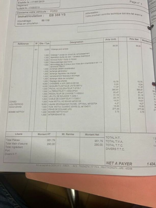 Occasion FORD THUNDERBIRD 1956 Vaucluse 84